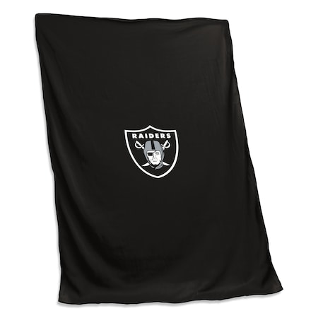 Logo Brands Las Vegas Raiders Sweatshirt Blanket 623-74